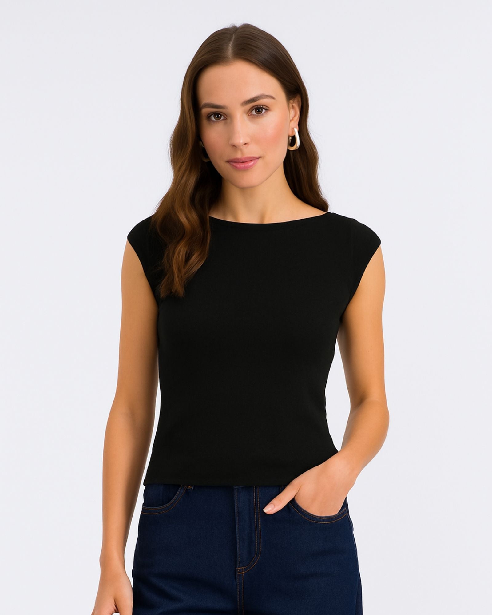 VMSOPHIE BOATNECK TOP